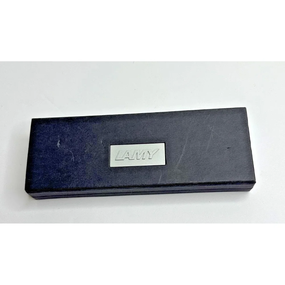 Lamy Ballpoint Pen Black Brushed Stainless Steel 2000